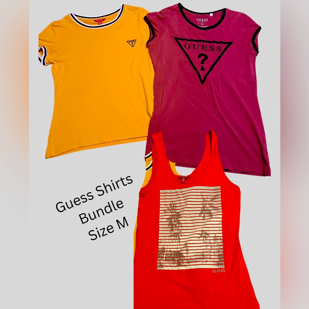 3 Bundle Guess Shirts